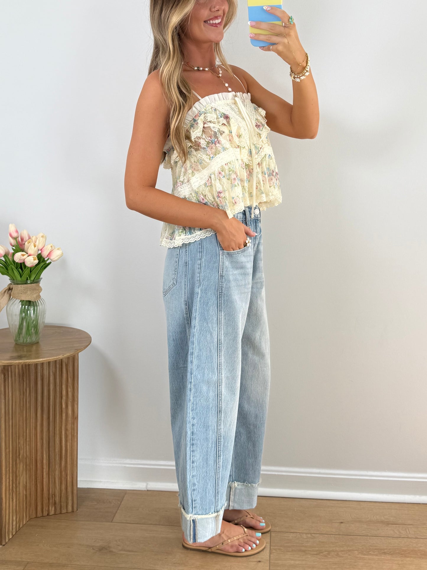 Frankie Barrel Jeans