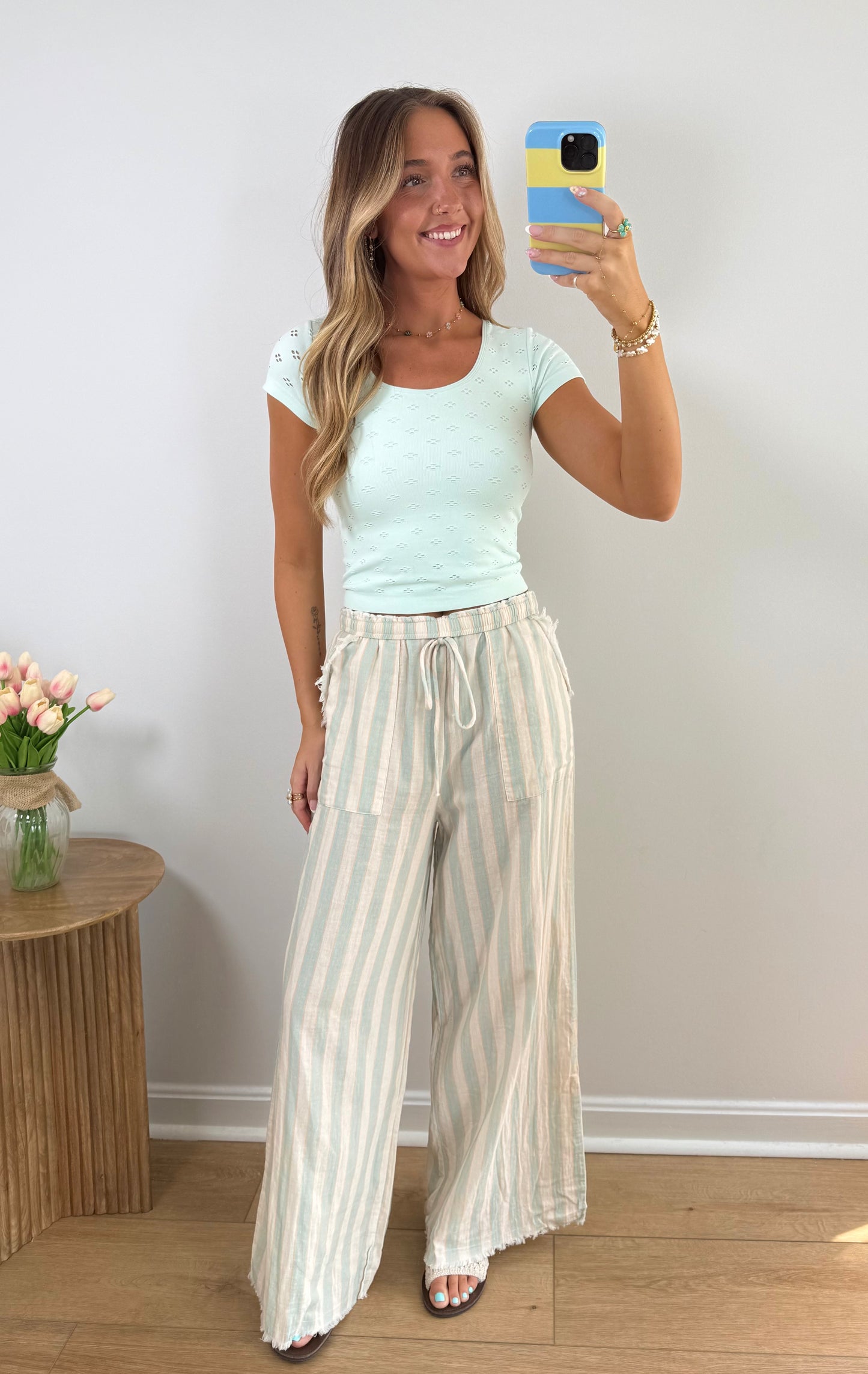 Sandy Stripe Pants