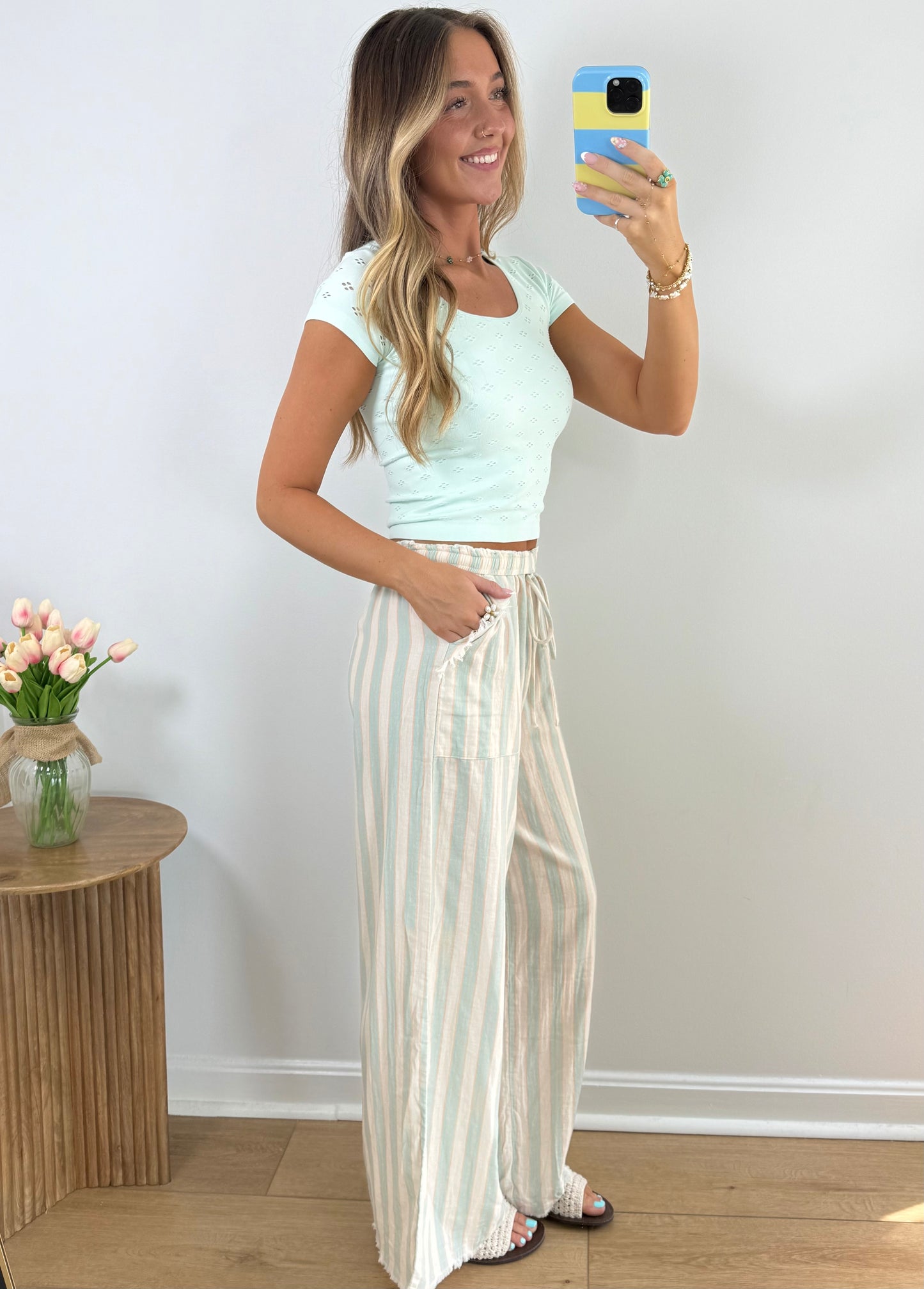 Sandy Stripe Pants