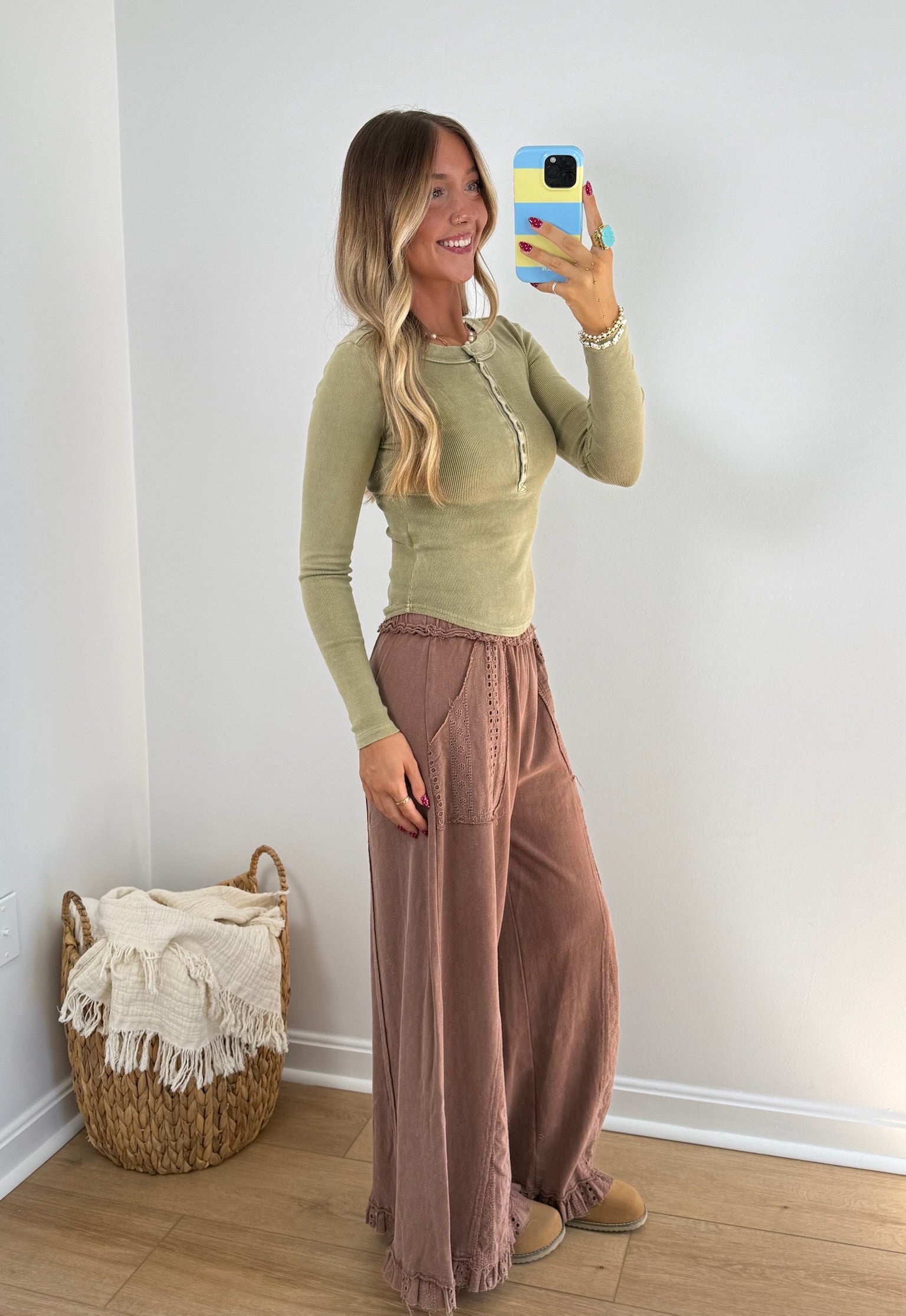 Marlowe Eyelet Pants