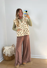 Marigold Sherpa Vest