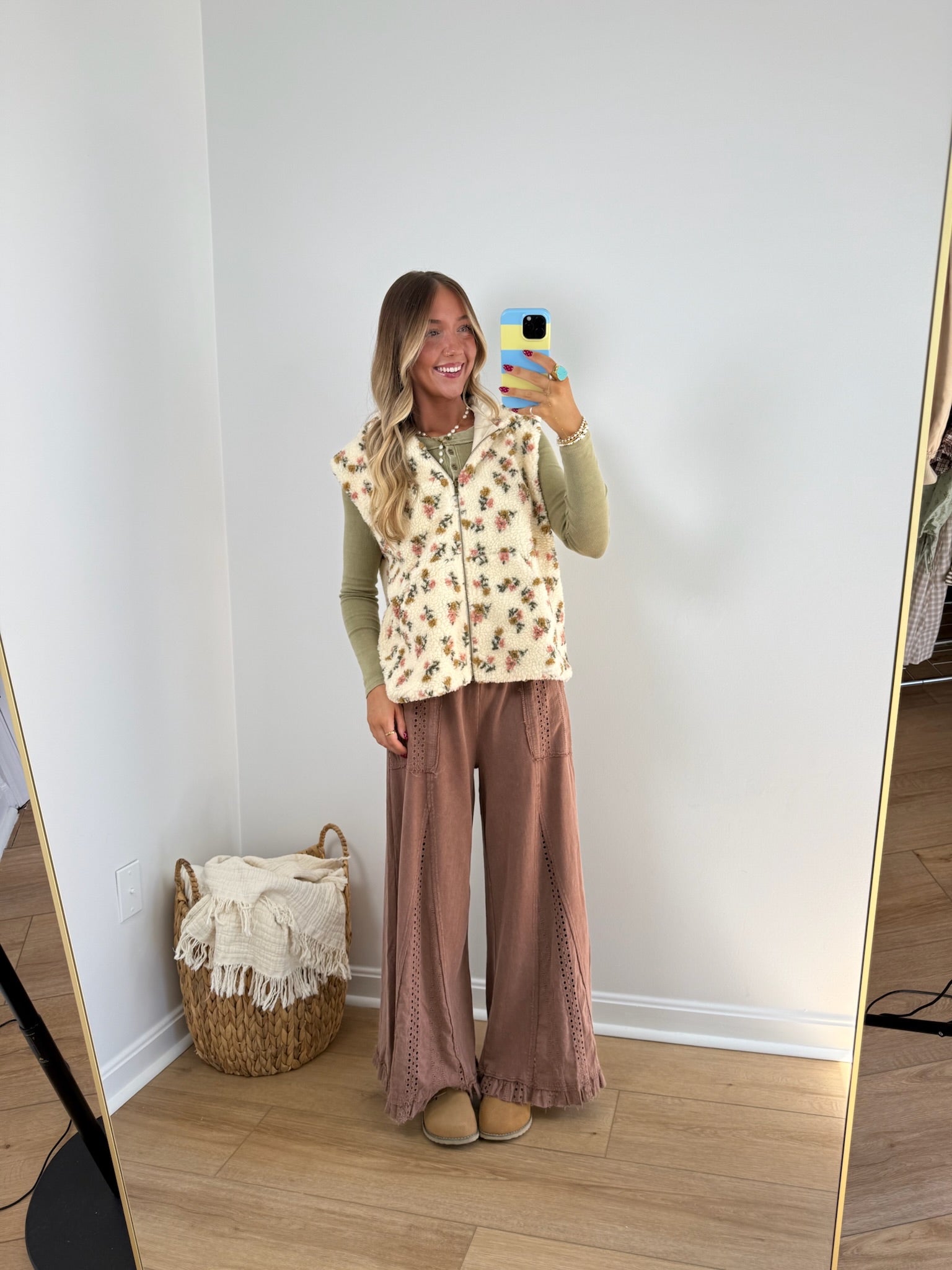 Marigold Sherpa Vest
