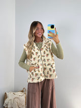 Marigold Sherpa Vest