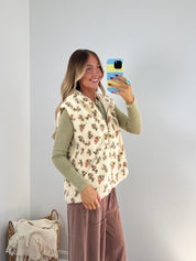 Marigold Sherpa Vest