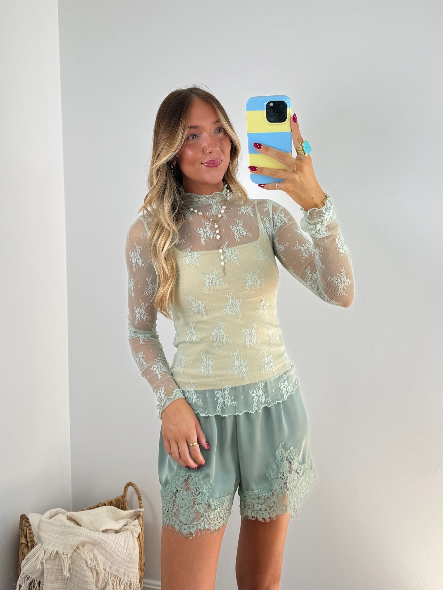 Lace Layering Top