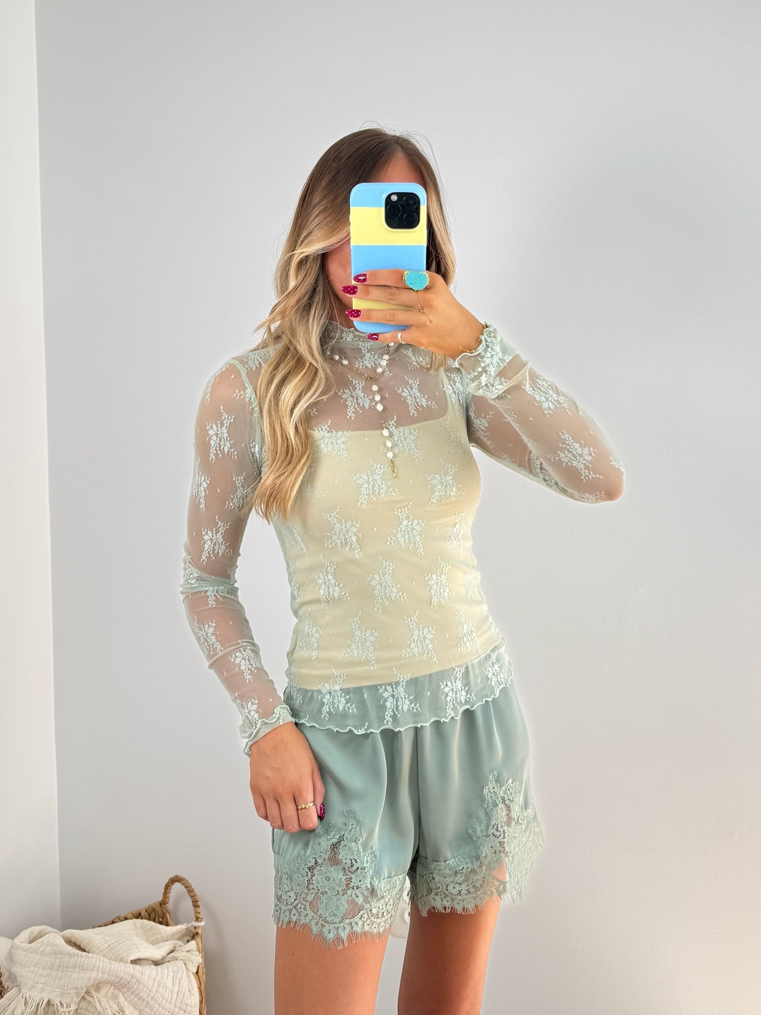 Lace Layering Top