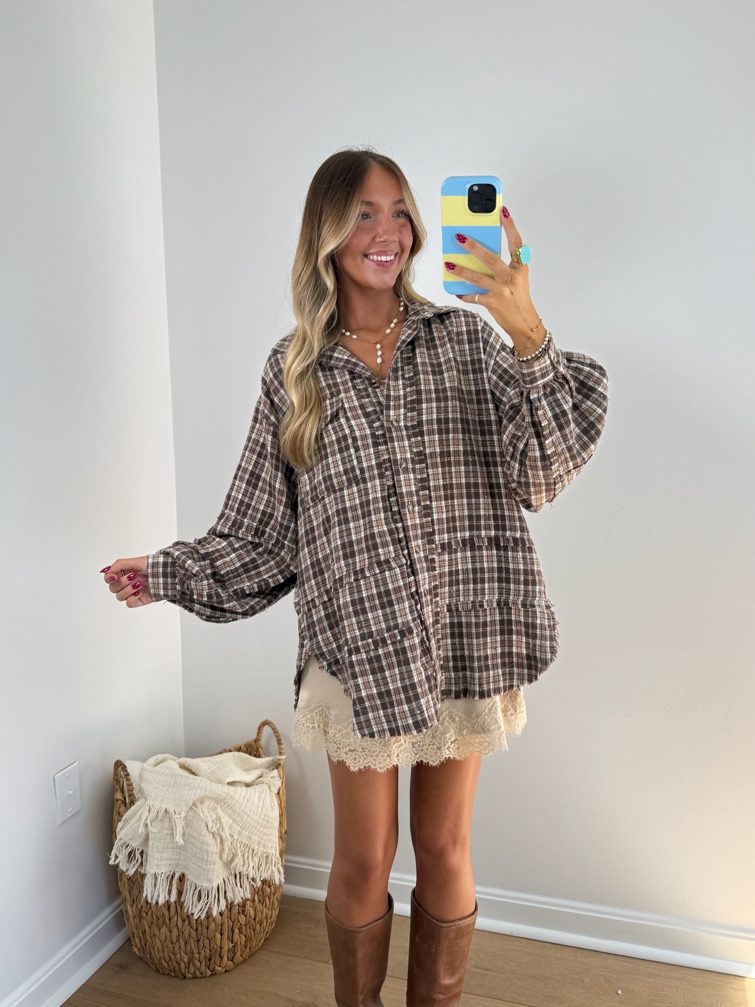 Aster Oversized Flannel