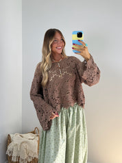 Elsie Crochet Top