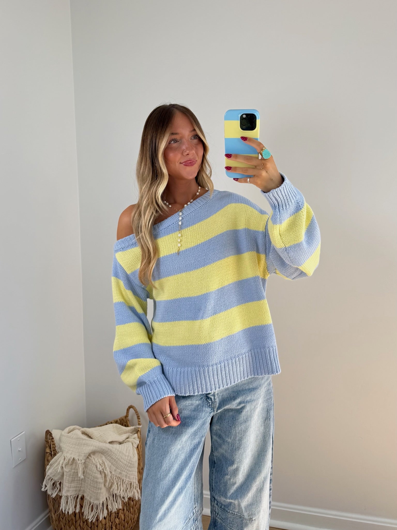 Sylvie Stripe Sweater