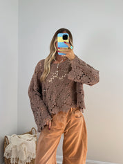 Elsie Crochet Top