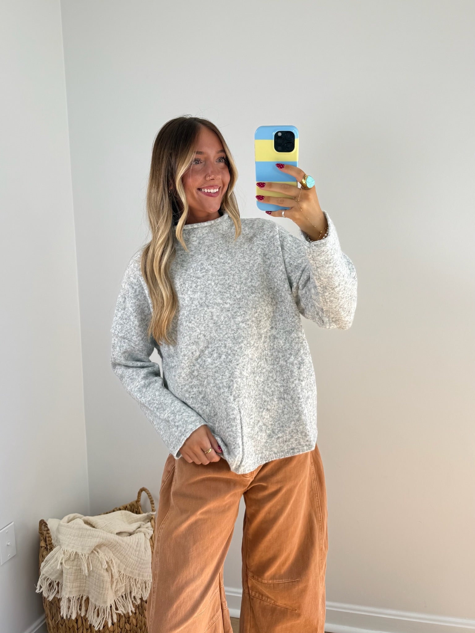 90s Mockneck Sweater