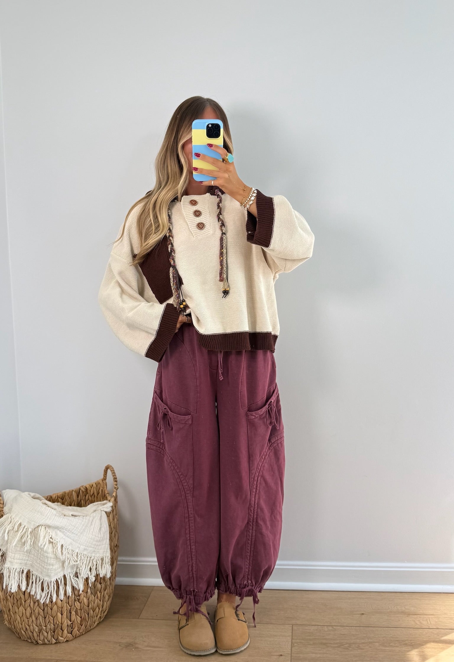 Carefree Joggers - Mulberry