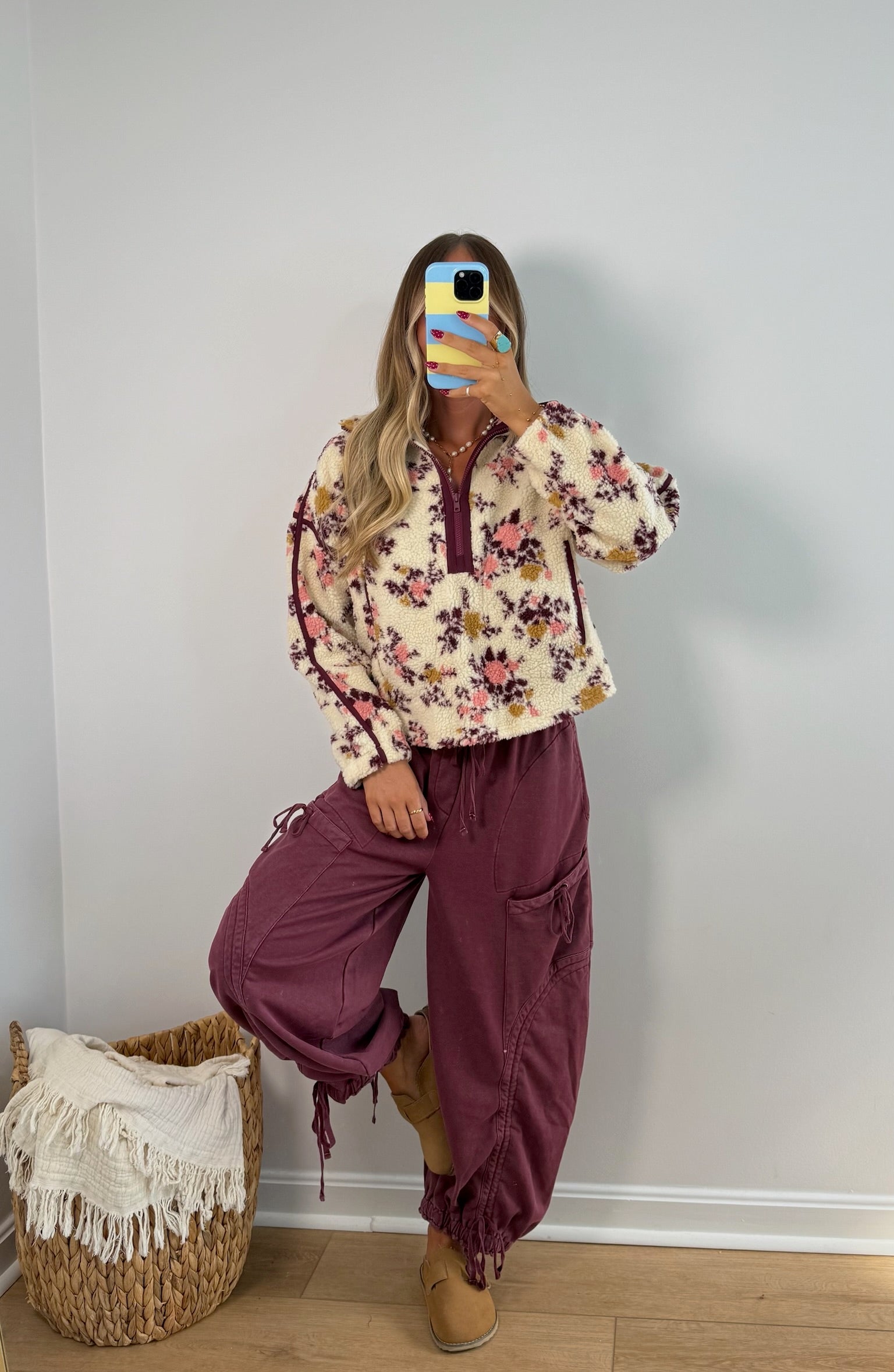 Carefree Joggers - Mulberry