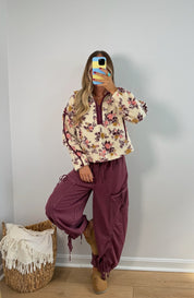 Carefree Joggers - Mulberry