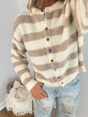 Quinn Cardi - Taupe