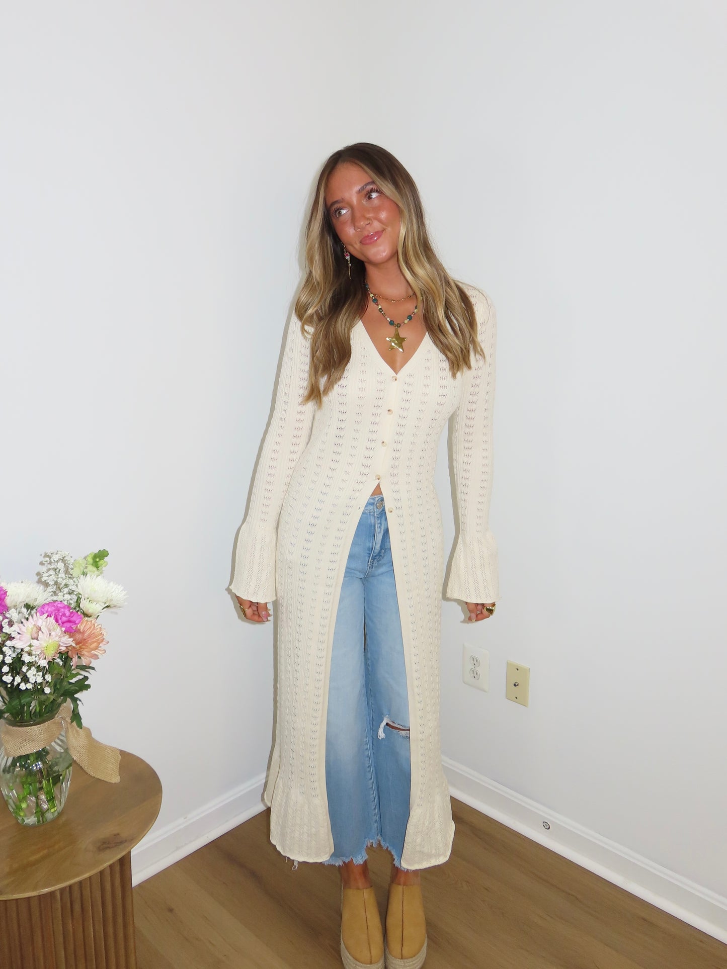 Just Dreaming Duster Cardigan