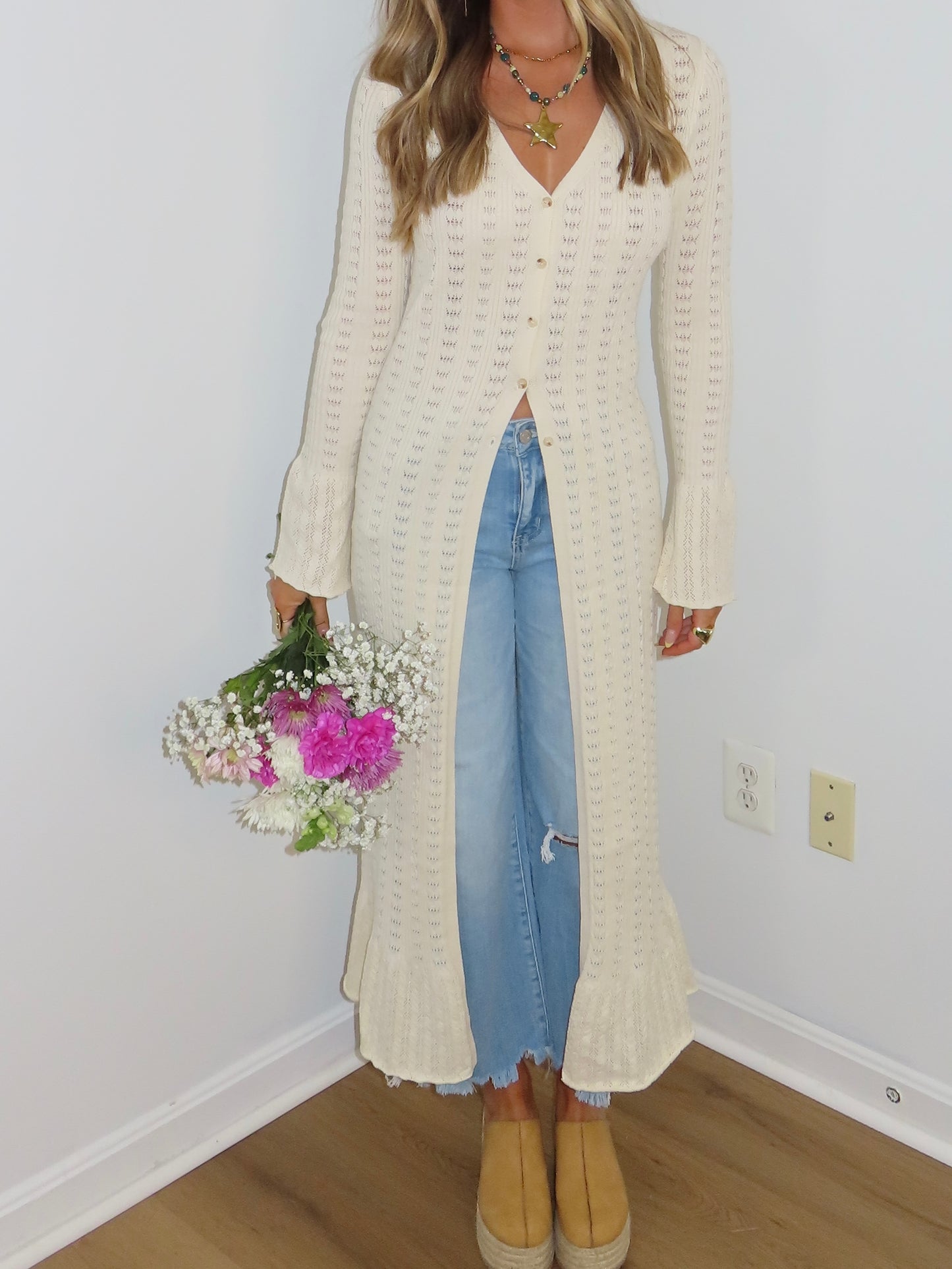 Just Dreaming Duster Cardigan