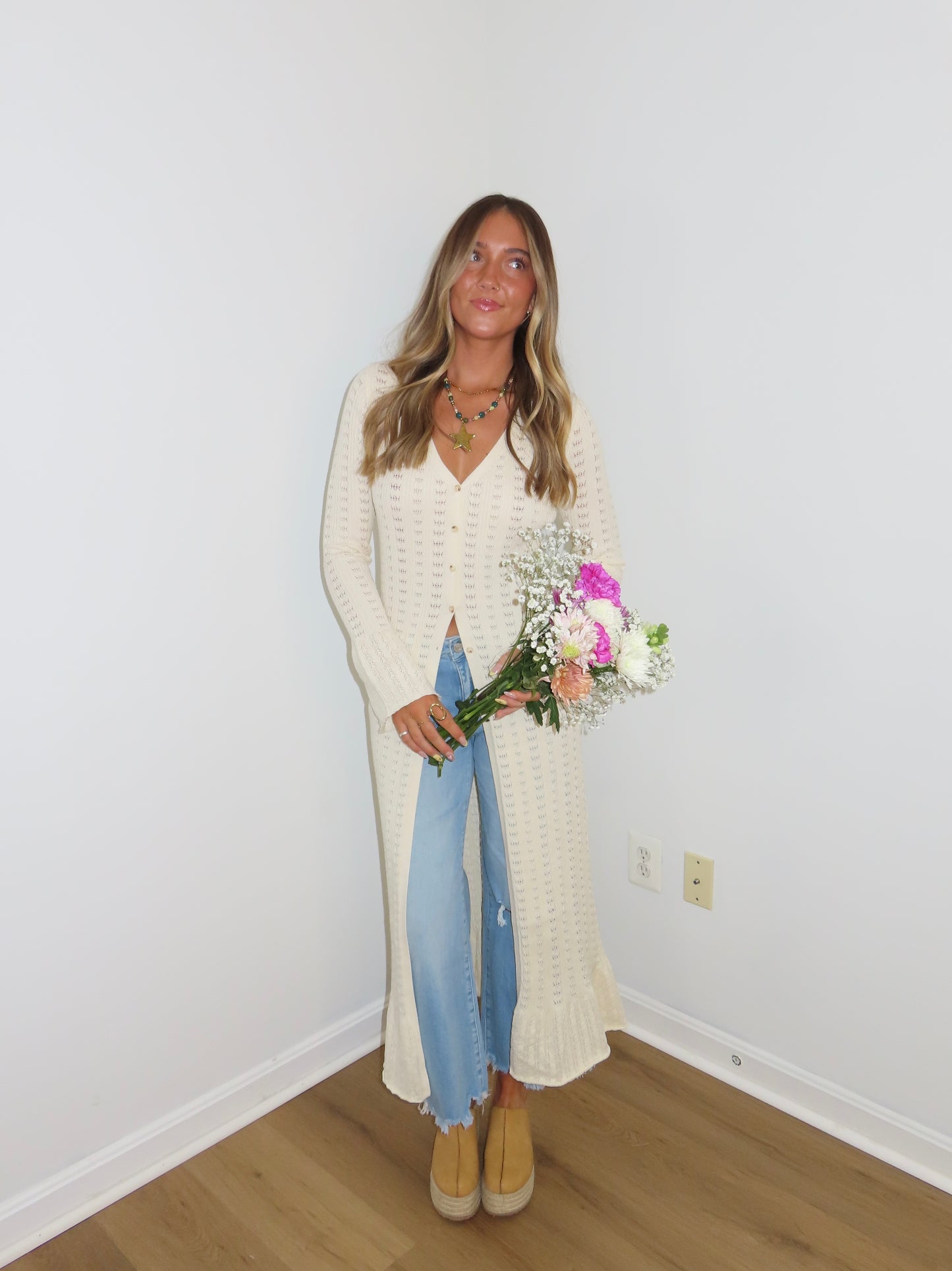 Just Dreaming Duster Cardigan