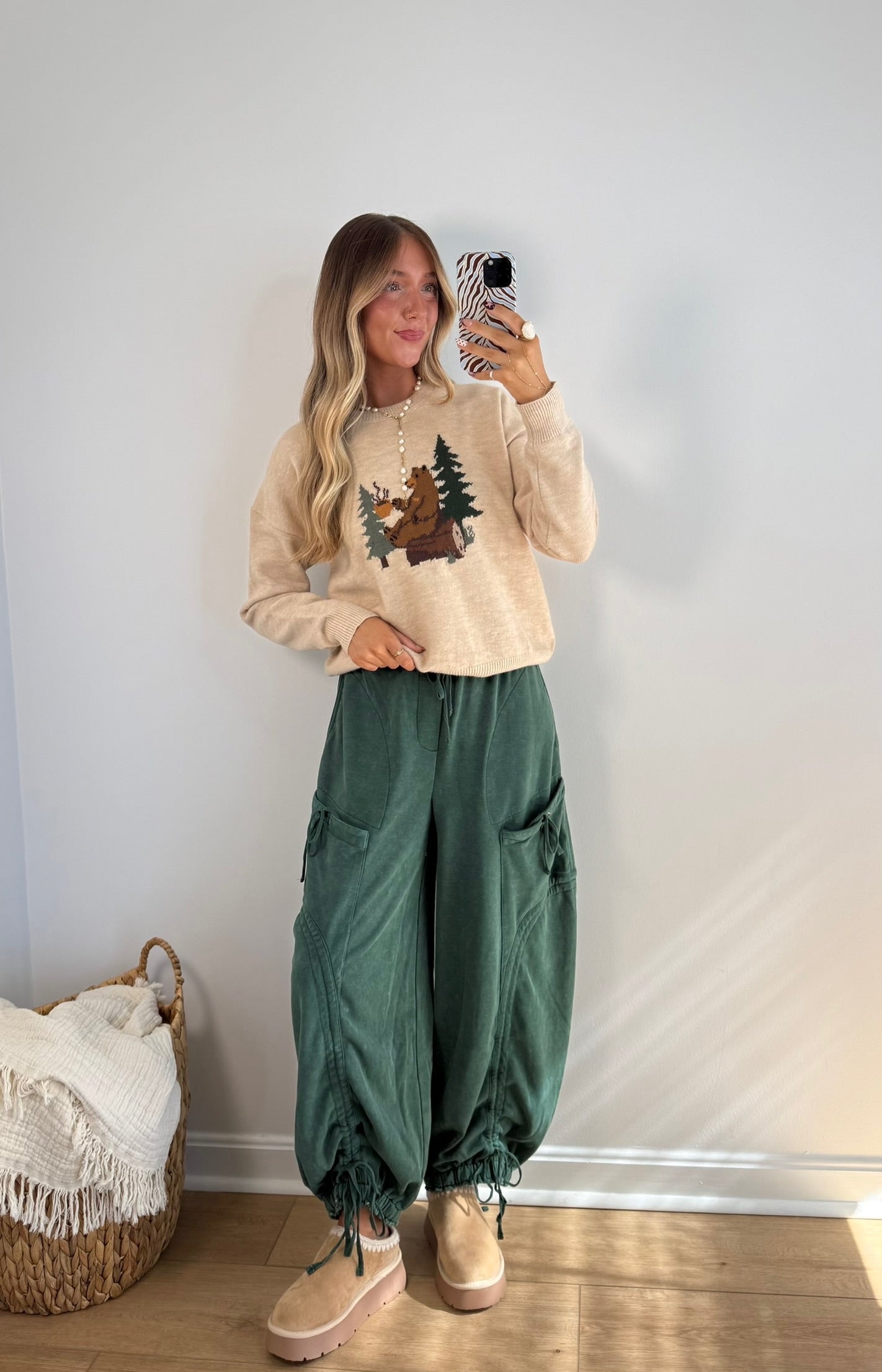 Carefree Joggers - Evergreen
