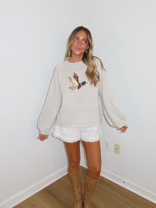 Countryside Duck Sweater