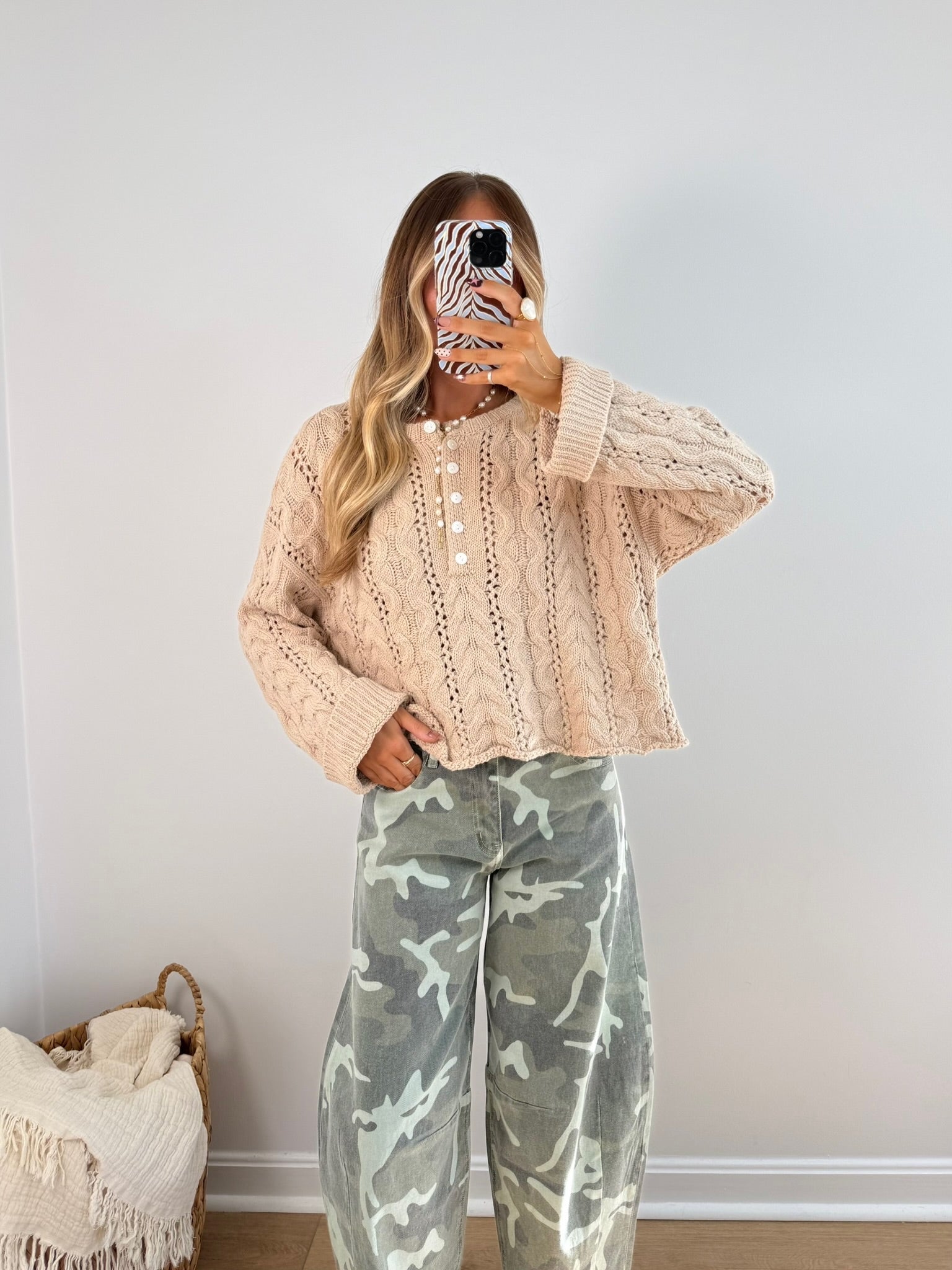 Nora Cable Sweater