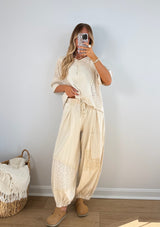 Willow Lace Balloon Pants
