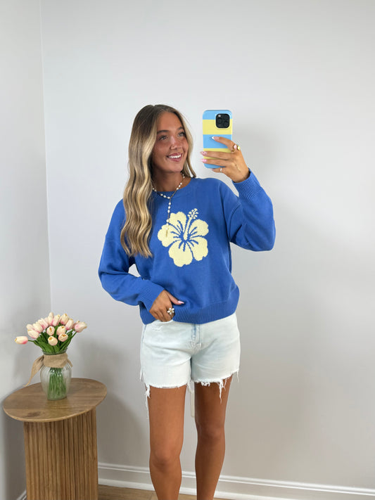 Hibiscus Sweater