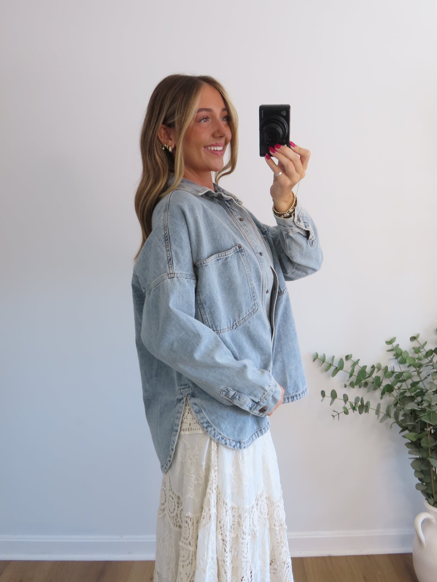 Backroad Denim Shacket