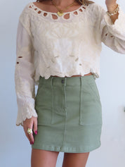 Meadow Sage Skirt