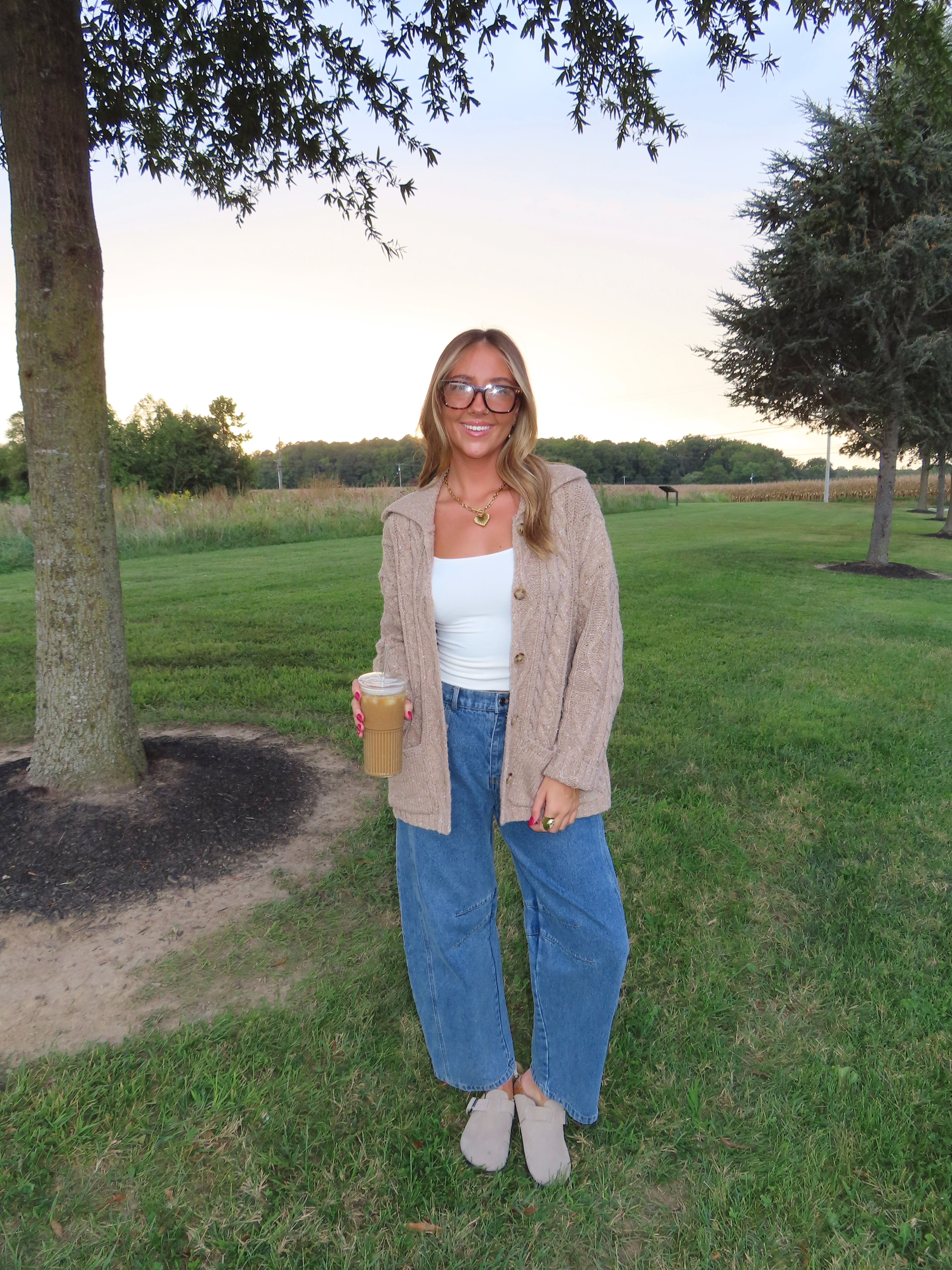 Homestead Cable Knit Cardigan