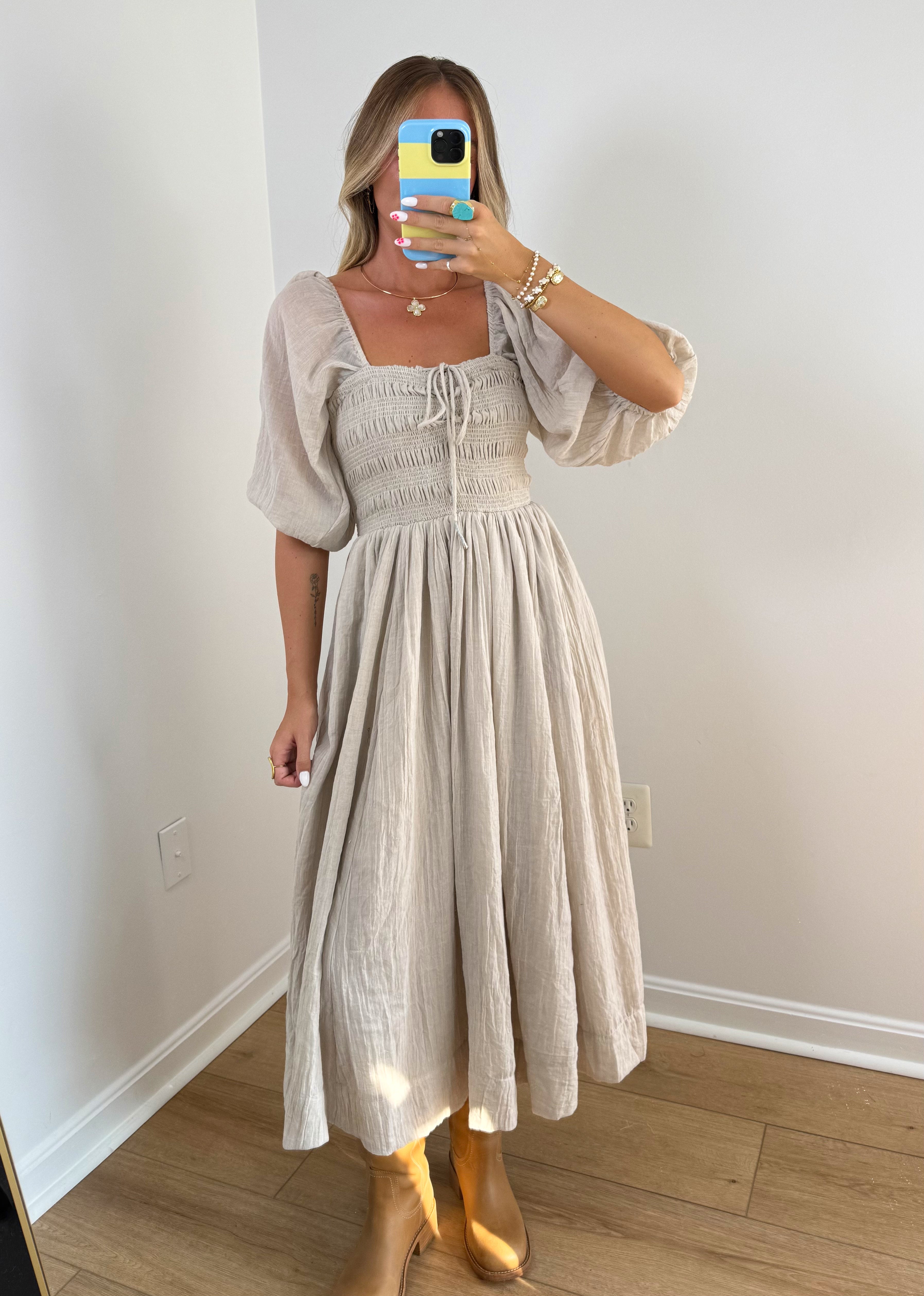 Simple Moments Midi Dress