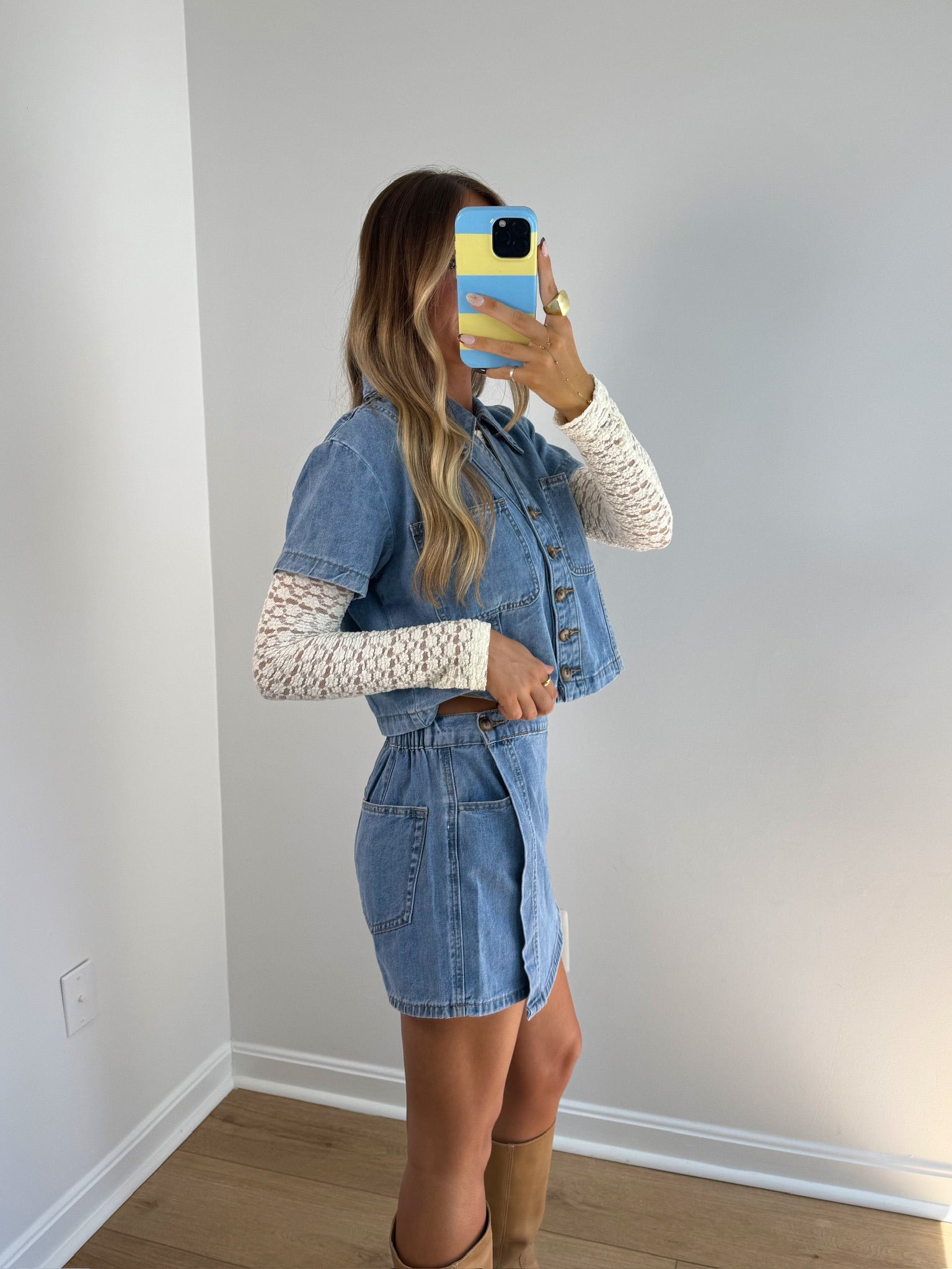 Bluebell Denim Top