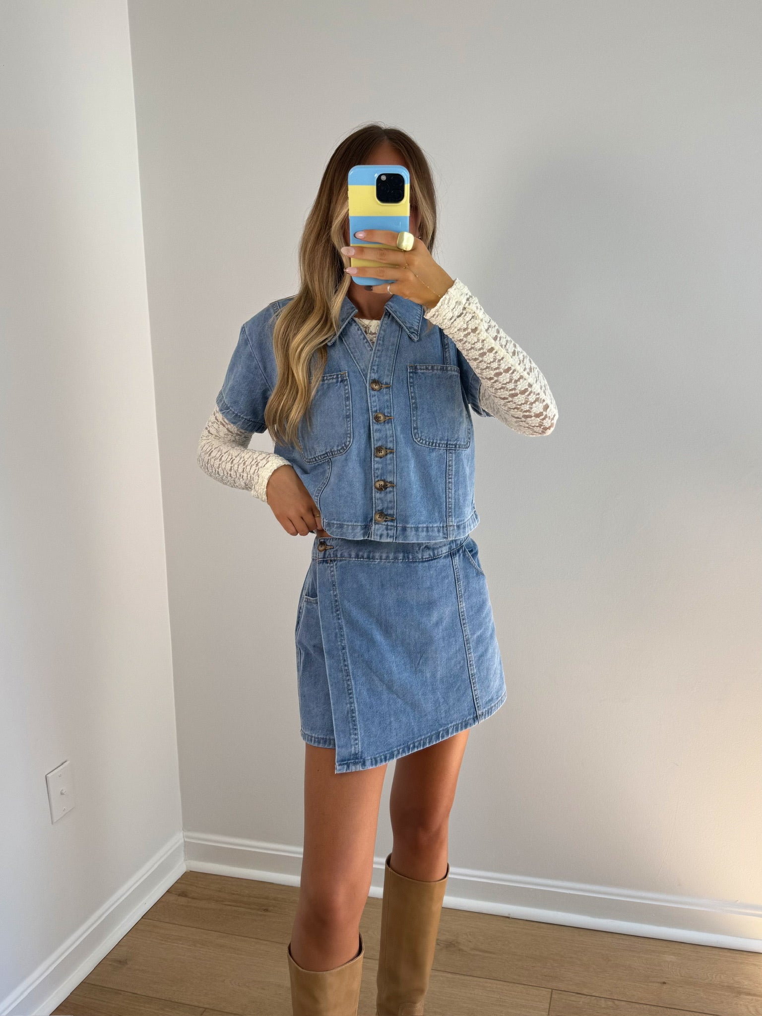 Bluebell Denim Top