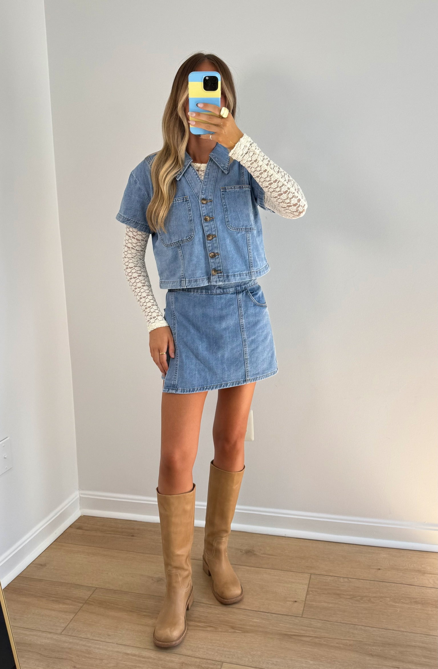 Bluebell Denim Top