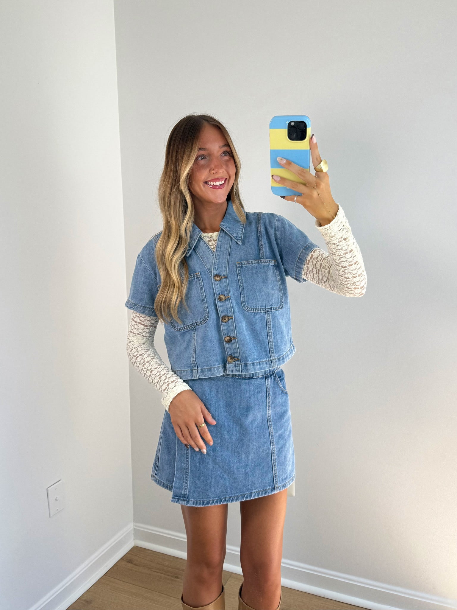 Bluebell Denim Top