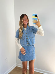 Bluebell Denim Top