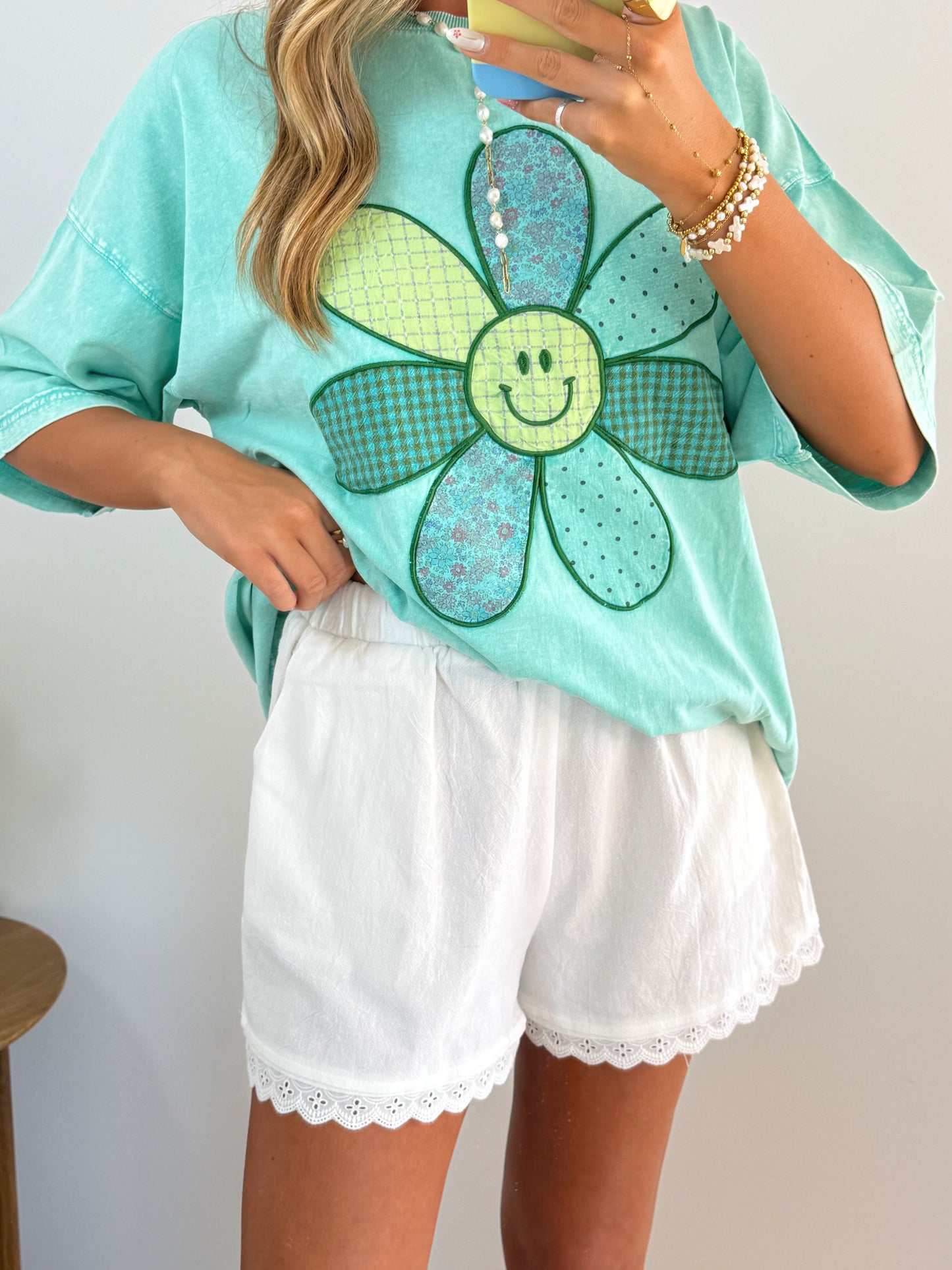 Honey Lace Trim Shorts
