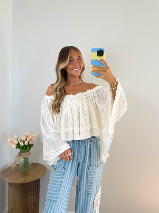 Free Spirit Off The Shoulder Top