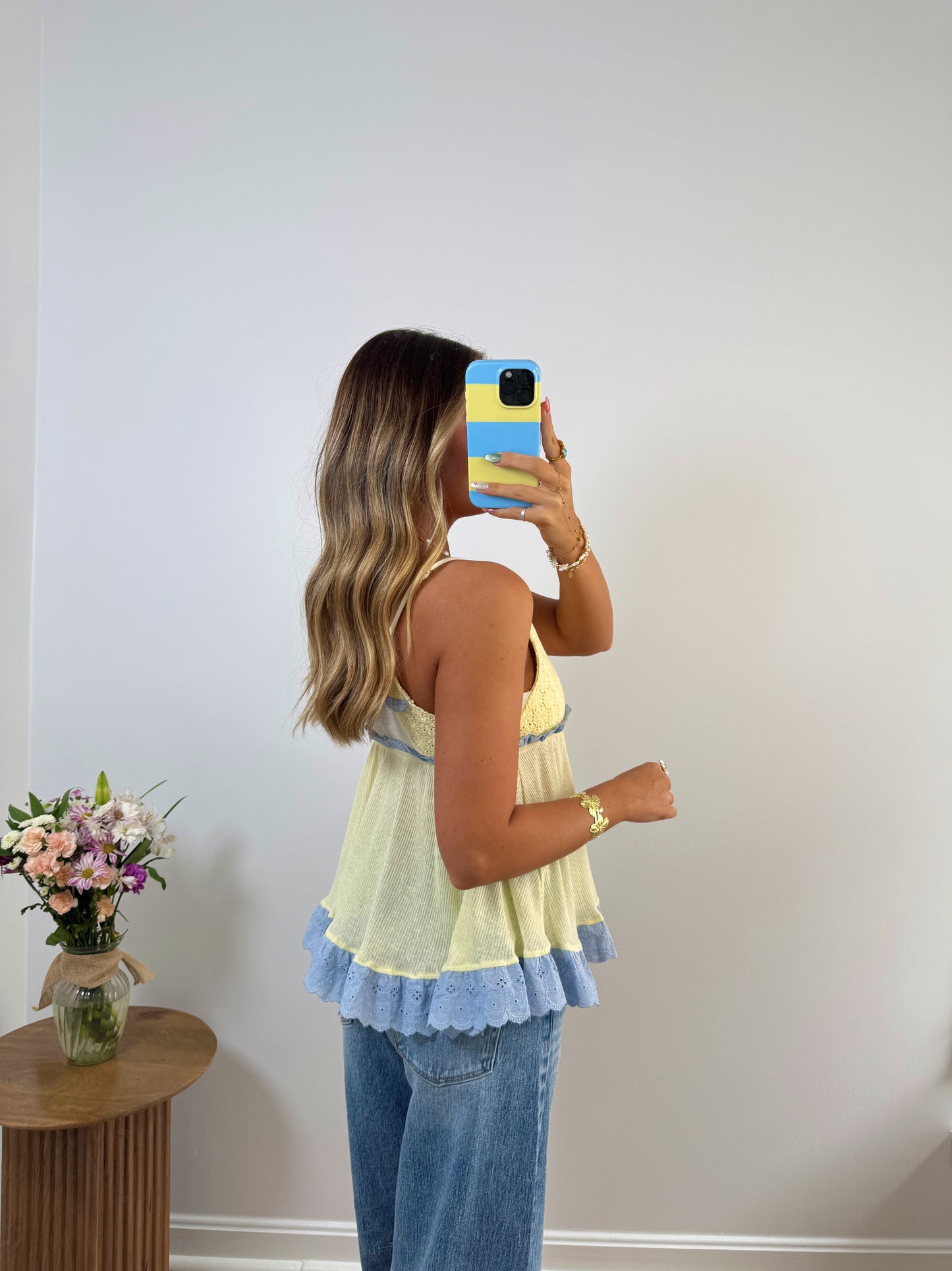 Buttercup Blue Tank