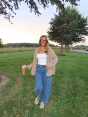 Homestead Cable Knit Cardigan