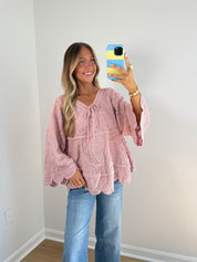 Flora Blouse - Pink