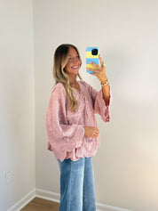Flora Blouse - Pink