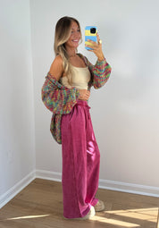 Comfort Wide Leg Sweats