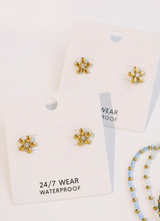 Dainty Daisy Stud Earrings