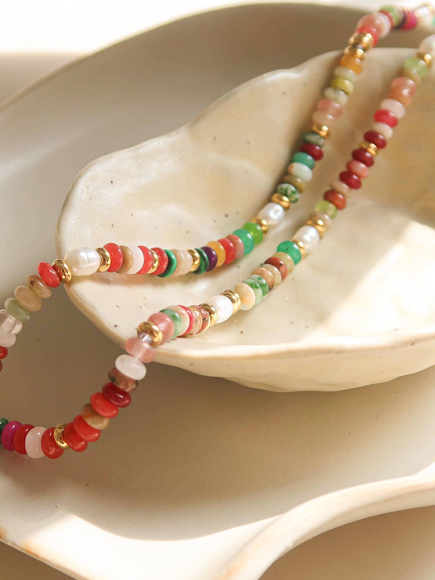 Tropical Beaded Necklace