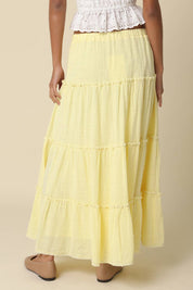 Buttercup Tiered Maxi Skirt
