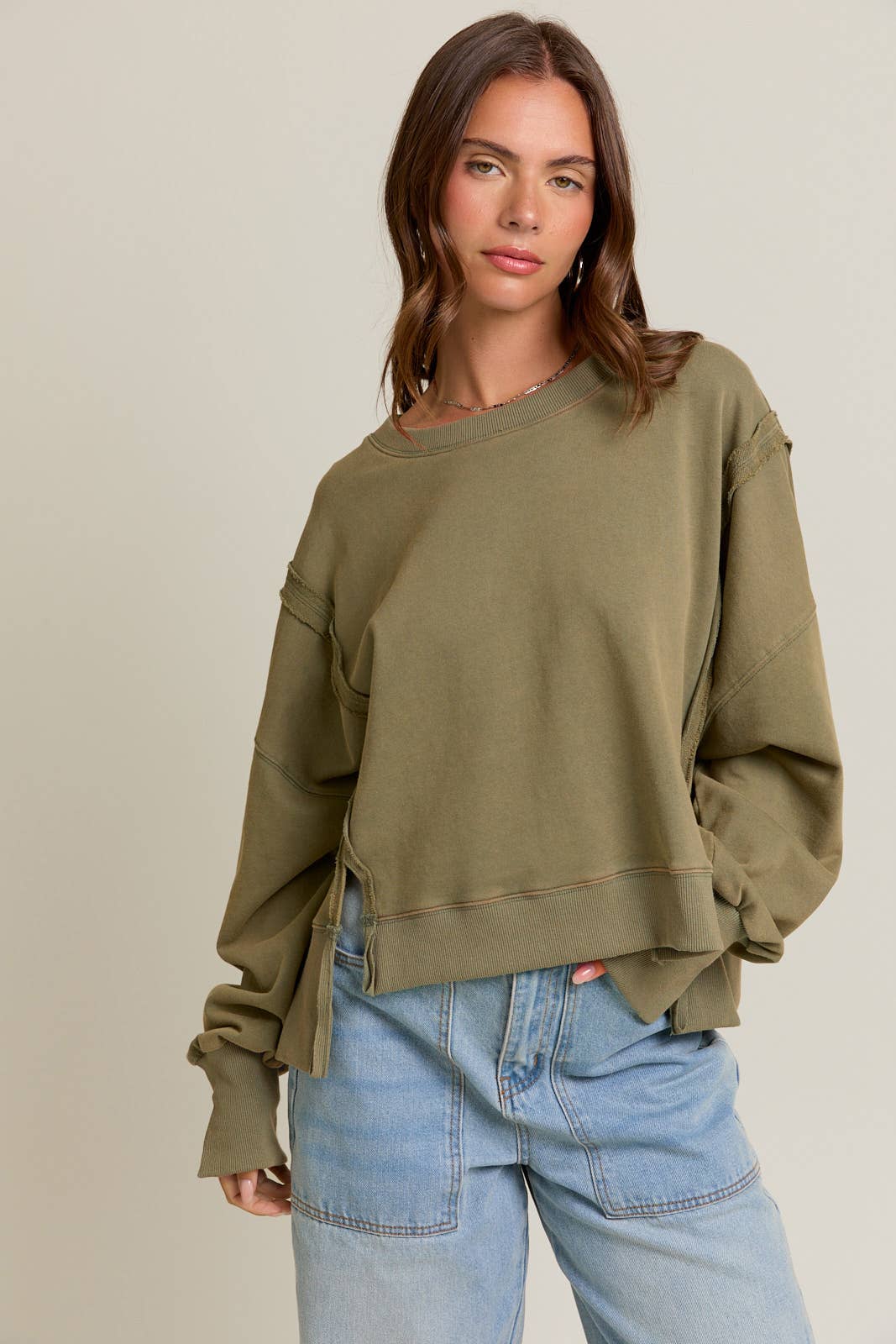 Olive Pullover