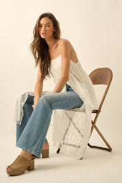 Freebird Lace Maxi Top