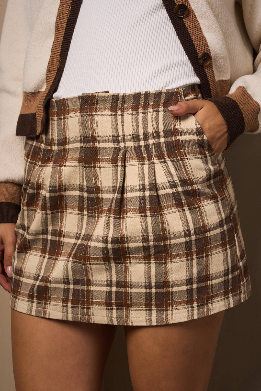 Hazelwood Plaid Skirt