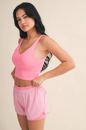 Callie Aligned Performance Cropped Tank Top